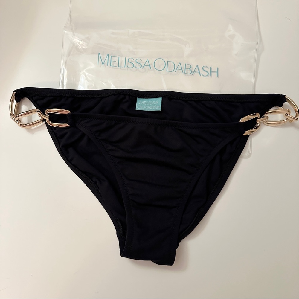 Melissa Odabash Black Melbourne Bikini Bottom